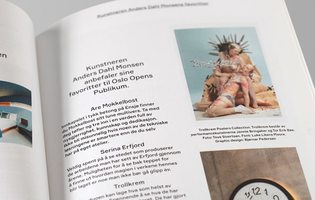 2015奧斯陸公開賽宣傳冊設計