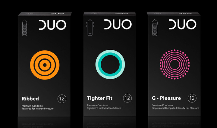 DUO避孕套品牌包裝設(shè)計(jì)