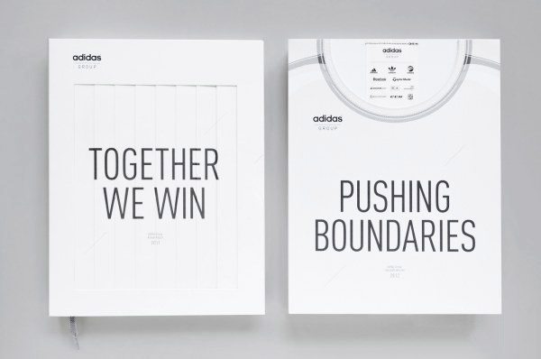 濟(jì)南畫冊(cè)設(shè)計(jì)-阿迪達(dá)斯集團(tuán)畫冊(cè)賞析