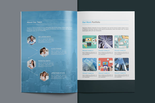 商務(wù)畫冊設(shè)計欣賞