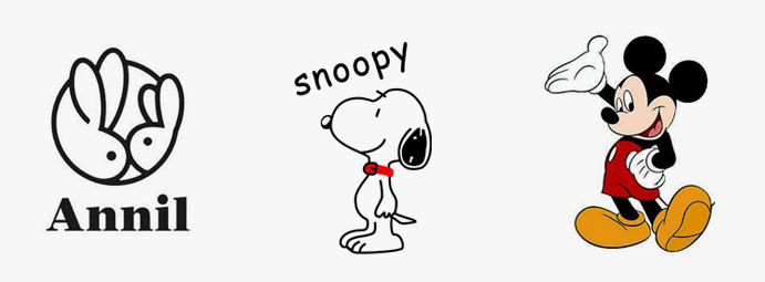 米老鼠、史努比