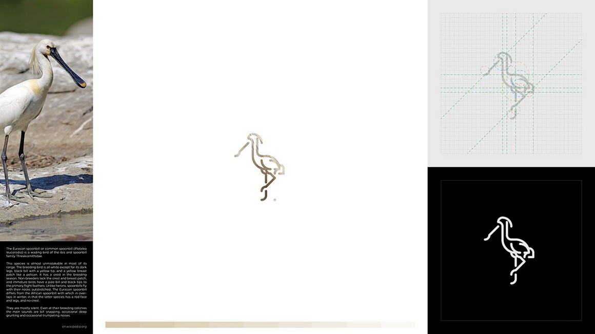 動物簡筆畫logo設計練習