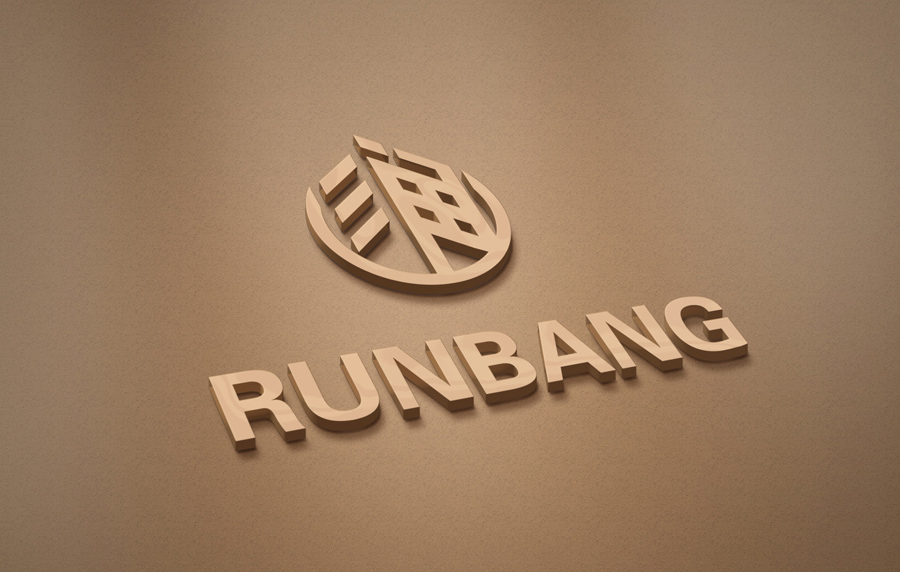 潤(rùn)邦工程logo設(shè)計(jì)