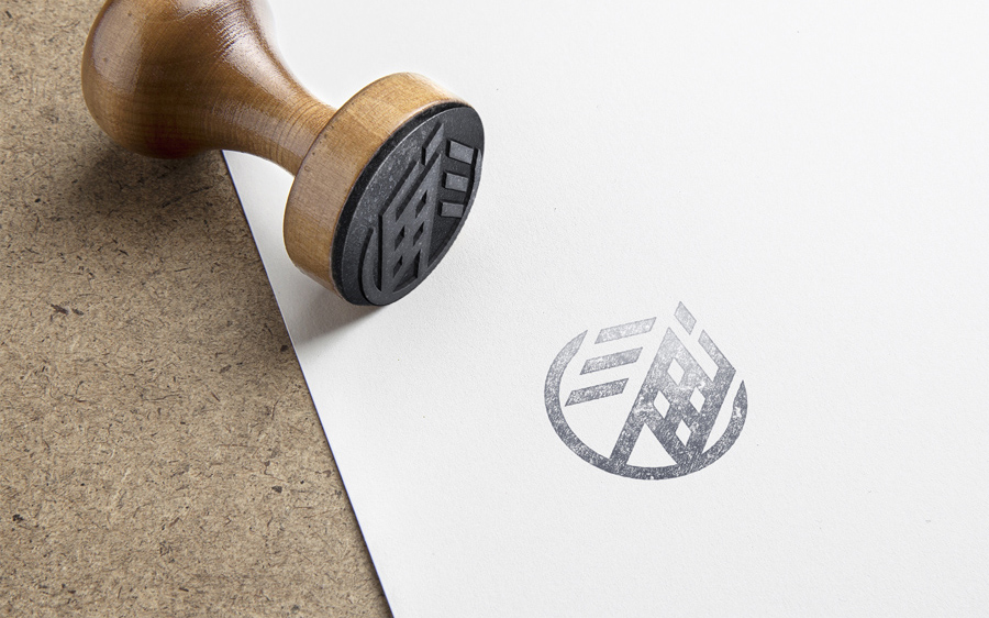 潤(rùn)邦工程logo設(shè)計(jì)