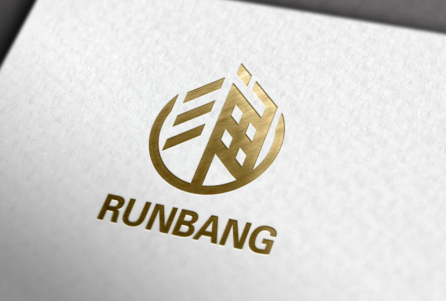 潤(rùn)邦工程logo設(shè)計(jì)